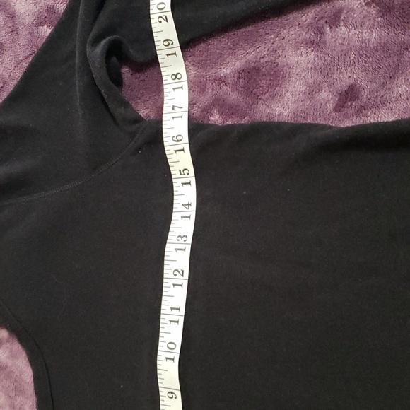 BCBG MaxAzria. EUC. Black Sweater Dress; Long Sleeved; Statement Back.  Size S. - Picture 9 of 16